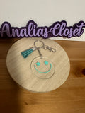 Smiley Face Keychain